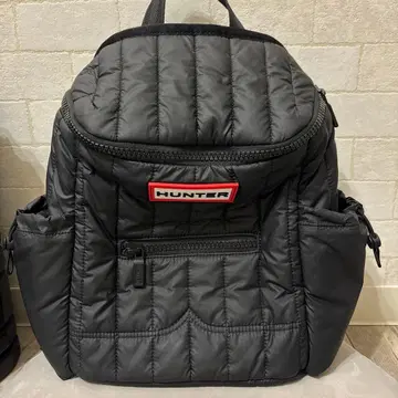 HUNTER 인트레피드 퍼 백팩 블랙