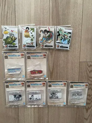 [ 미개봉 새상품 ] 제일복권 드래곤볼 하위상 세트