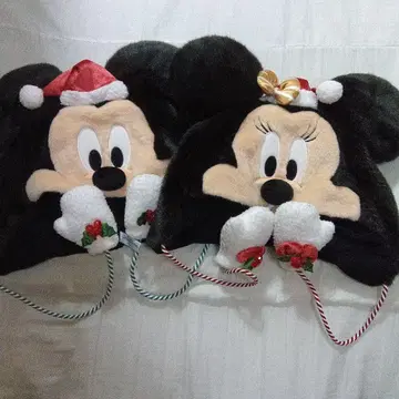 2025 디즈니 크리스마스 팬캡 미키 미니 2세트