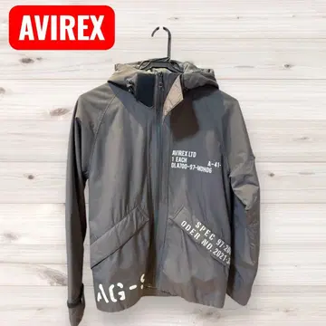 [새상품급] AVIREX (아비렉스) 밀리터리 후드 자켓