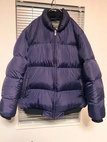 00s 에디 바우어 다운 자켓 블랙 XL 짧은 기장