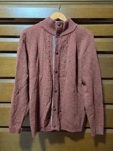 TK 울 100% 브라운 니트 스웨터 04/LL