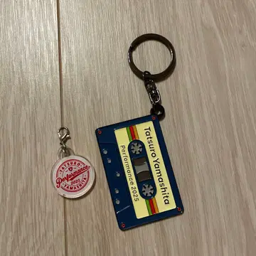 야마시타 타츠로 2025 카세트 테이프 키홀더