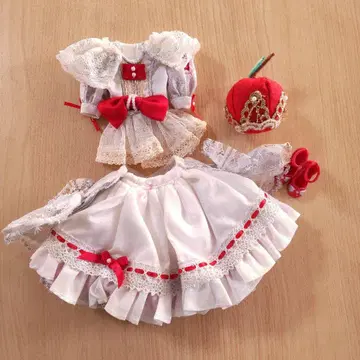 풀립 스노우 화이트 백설공주 아웃핏 27cm 인형 의류