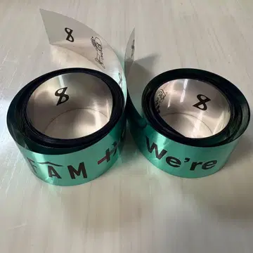 timelesz FAM 돔 투어 은 테이프 2개 타임리스