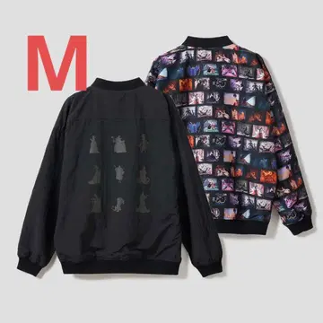 M 그라니프 디즈니 빌런즈 리버서블 블루종 M 택 포함 새상품