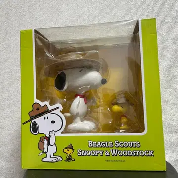 스누피 우드스탁 메디콤토이 피규어 비글 스카우트