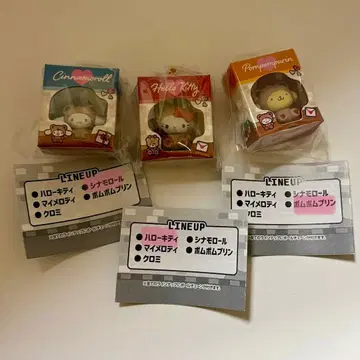 산리오 미니어처 패키지 컬렉션 3세트