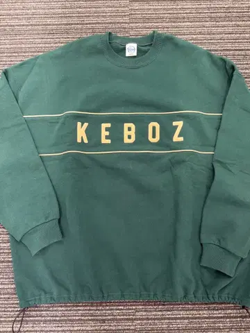 KEBOZ 케보즈 그린 맨투맨