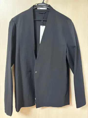 [ 미사용 ] 블랙 테일러드 자켓 원 버튼