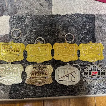 제일복권 RIZIN D상 챔피언 벨트 메탈 참