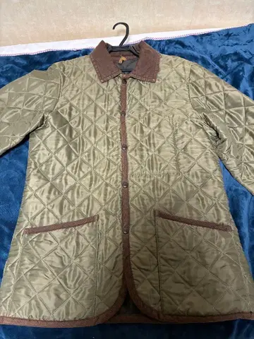 라벤햄 퀼팅 자켓 코듀로이 옷깃