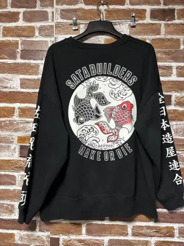 [ 사타 빌더즈 ] 금붕어 맨투맨 XL 사이즈