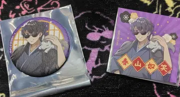 도즈루사 2026년 연하 굿즈 본쥬르 캔뱃지와 스티커