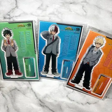 쿠라스시 히로아카 콜라보 아크릴 스탠드 미도리야 바쿠고 토도로키