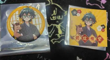 도즈루사 2026년 설날 굿즈 온리 캔뱃지와 스티커