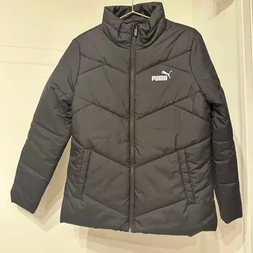 미사용 새상품 PUMA 블랙 다운 자켓 L 사이즈