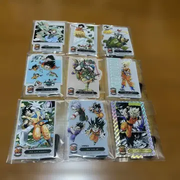 제일복권 드래곤볼 40th~그 두 번째~ F상 ACLLECT 9장 세트