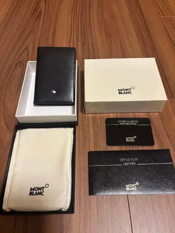 MONT BLANC 가죽 카드 케이스 미사용 새상품