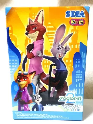 주토피아 2 프리미엄 피규어 주디&닉