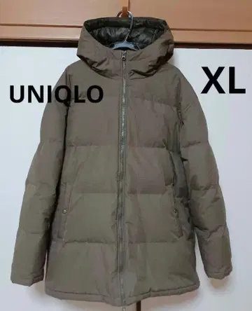 유니클로 UNIQLO 남성용 카키 다운 자켓 XL