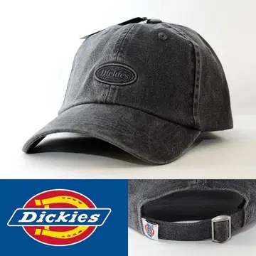 로우캡 모자 DICKIES 디키즈 블랙 컬러 80972900-80