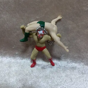 복면 프로레슬러 프로레슬링 기술 백 브레이커 피규어 키링