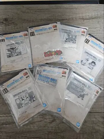 [오늘까지] 드래곤볼 제일복권 40주년 H상 7종