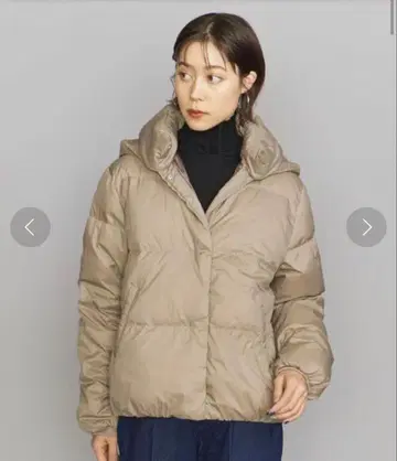 BY 타프타 숏 다운 자켓 -2WAY-