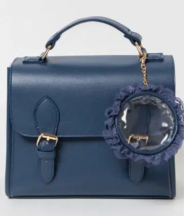 WEGO 이타백 새첼 숄더 네이비