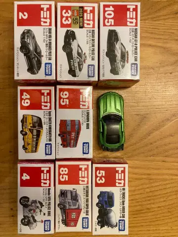 토미카 미개봉 새상품 8개 세트 벤츠