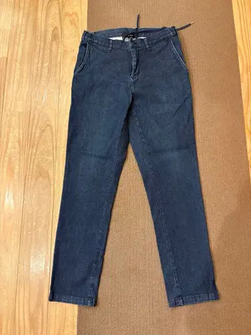 젬블 다크 블루 슬림핏 데님