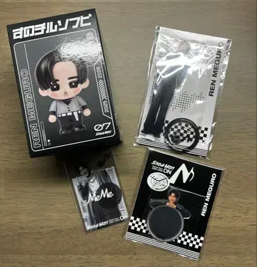 SnowMan ON 아크릴 스탠드 스노우 칠 소프트 비닐 메구로 렌