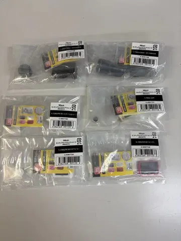 Nikon 미니어처 카메라 컬렉션 2 가챠 6종 세트