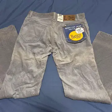 Lee 부츠컷 코듀로이 팬츠 그레이 31 새상품 택 포함