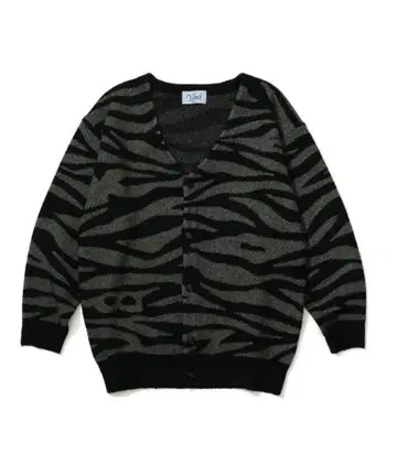 KEBOZ 케보즈 ZEBRA KNIT CARDIGAN