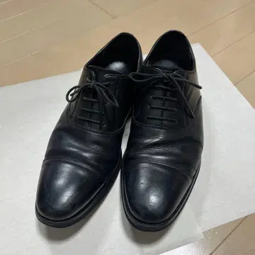 블랙 가죽 드레스 슈즈