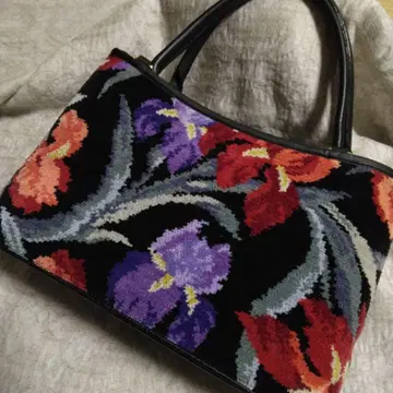 핫토만 HOTMAN 알파로 핸드백 셔닐 직조