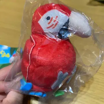 네이처 테크니컬러 새의 봉제 인형 홍금강앵무 카카포