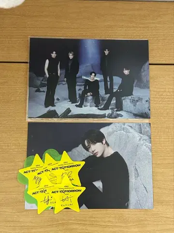 txt 라이브 뷰잉 봄규 특전 별 낙하물 클로버