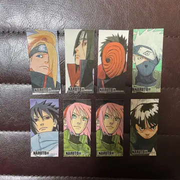 NARUTO전 복권 씰 8매 세트