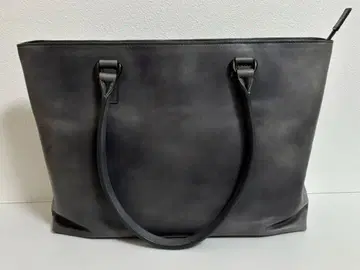 마더하우스 다크 그레이 가죽 토트백