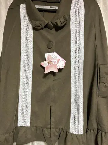 4 L 새상품 별명 사쿠라코 시마무라 콜라보 판초 케이프 중 브라운