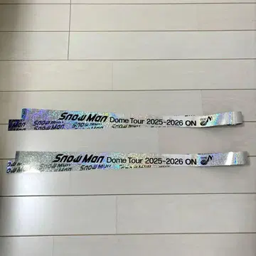 Snow Man Dome Tour ON 낙하물 은테 2개