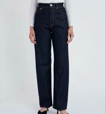 YANUK 보이즈 스트레이트 LEA 원 워시 데님 21 야누크