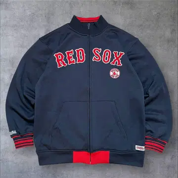 MLB 보스턴 레드삭스 트랙 자켓 자수 로고