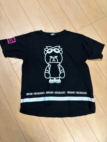 KRUNK G-DRAGON 티셔츠 블랙