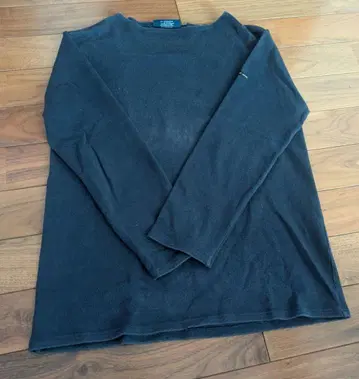 SAINTJAMES 네이비 긴팔 티셔츠