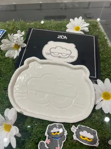 ZOA 플레이트 미사용 새상품 ZO&FRIENDS 2개 세트
