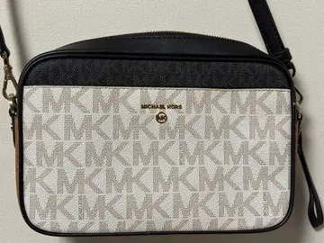 MICHAEL KORS 숄더백 화이트/블랙